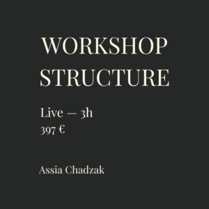 Workshop STRUCTURE - Live